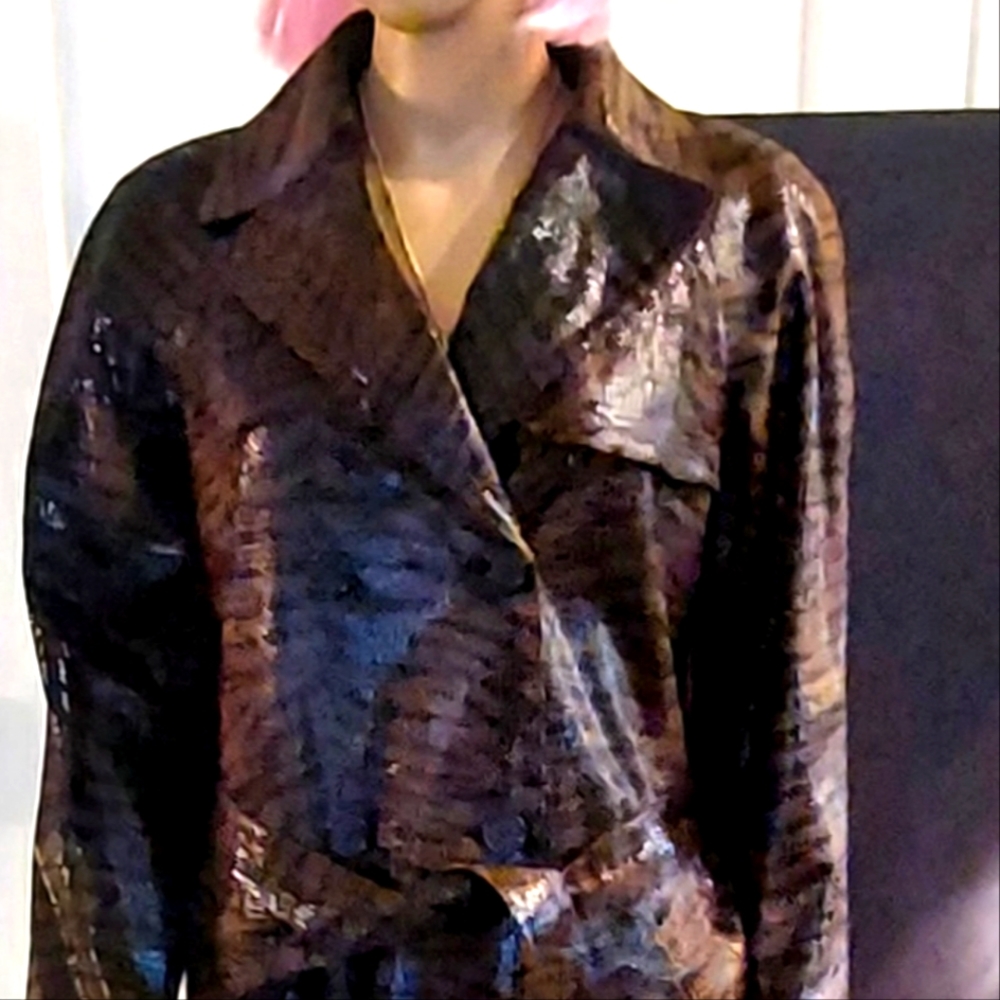 JENNI MAX N.Y.C LADIES TRENCH COAT